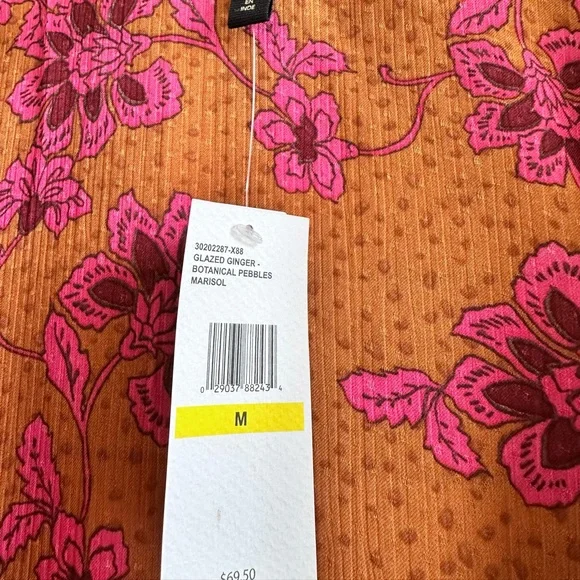 Jessica Simpson Blouse Women’s Size Medium Floral Marisol Long Sleeve NWT - Picture 5 of 6